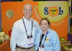 Jim Graves and Cora Sue Rodriguez from Sol Group.